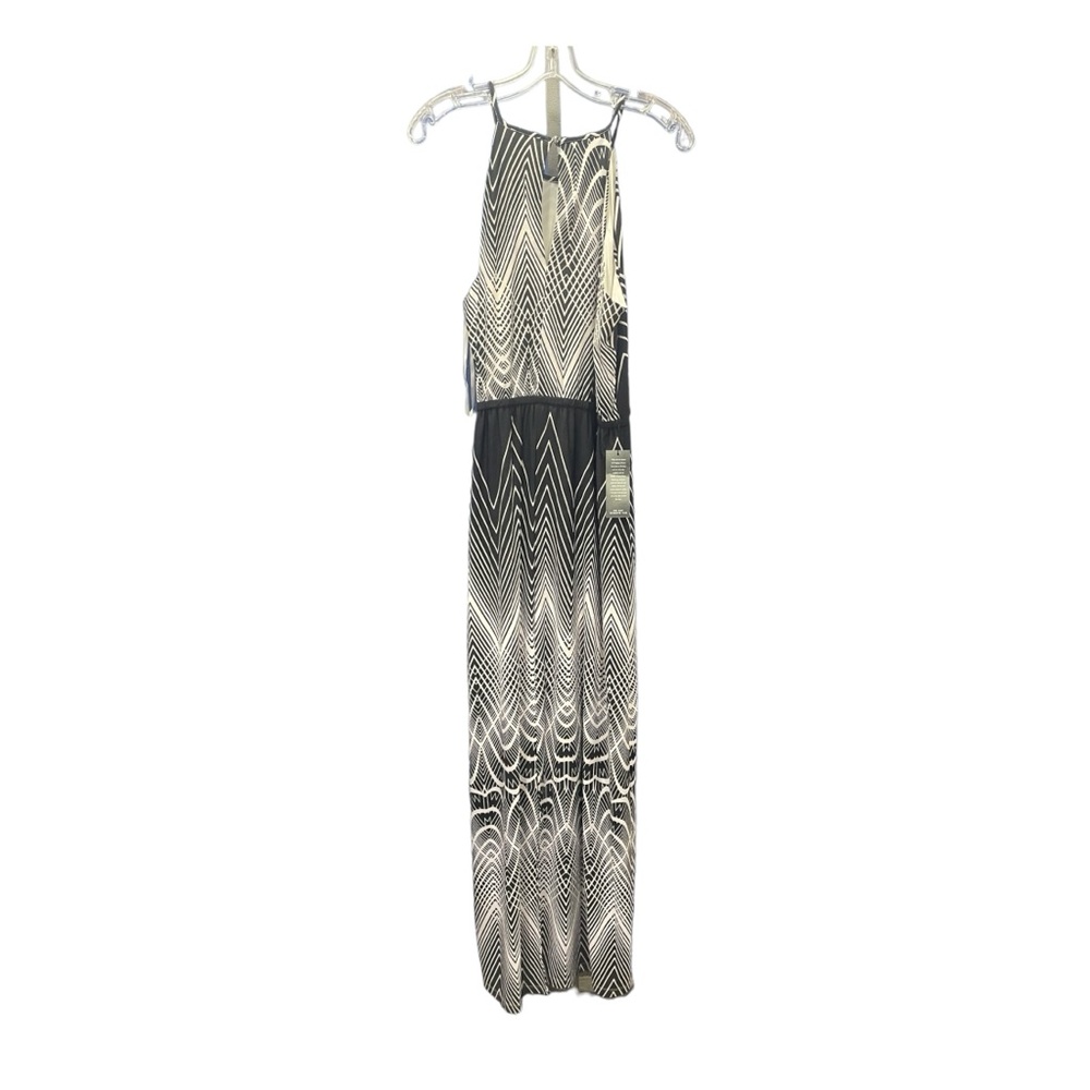 The Limited Black Of White Angle Sleeveless Long Maxi Dress - Picture 2 of 12